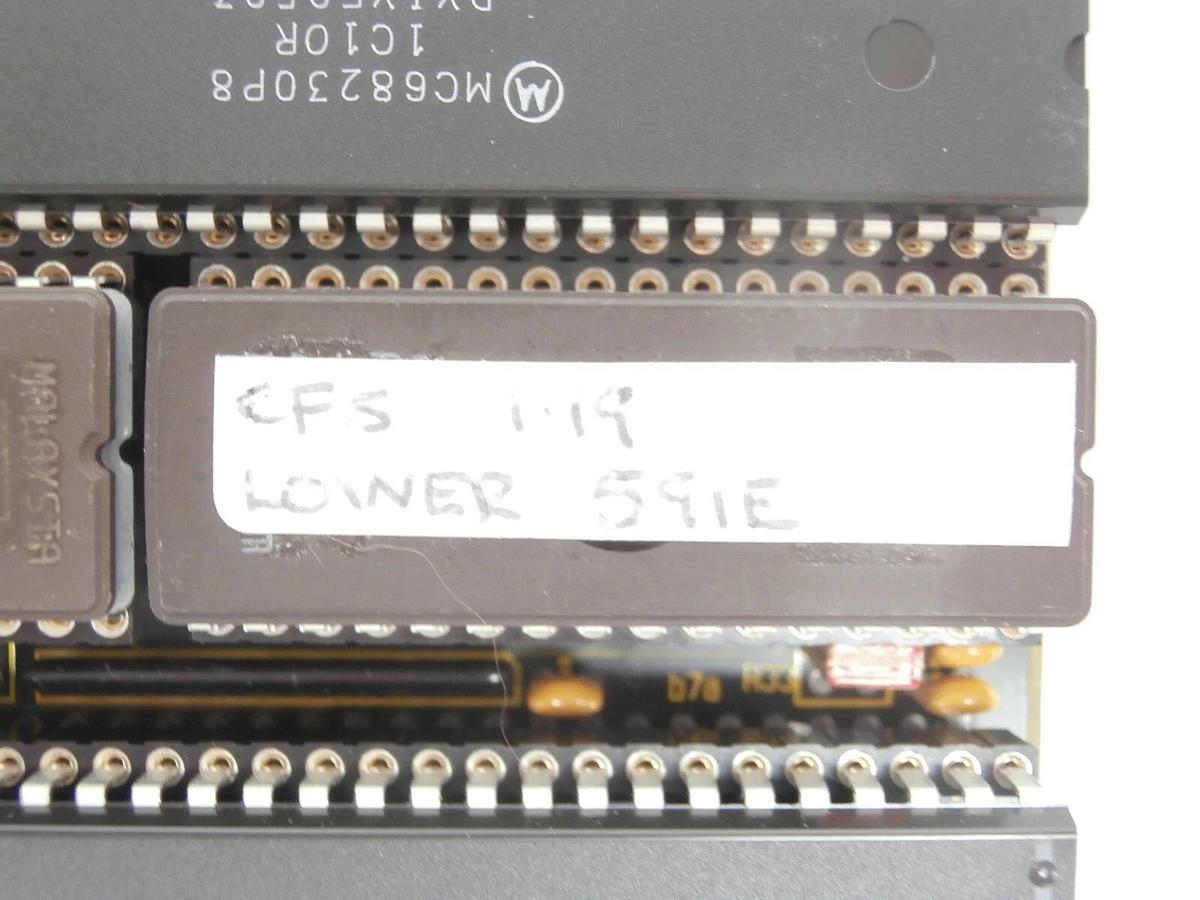 Used Force Computers 101342 CPU Processor PCB Card SYS68K/CPU-33XB Bio-Rad Q5 Working