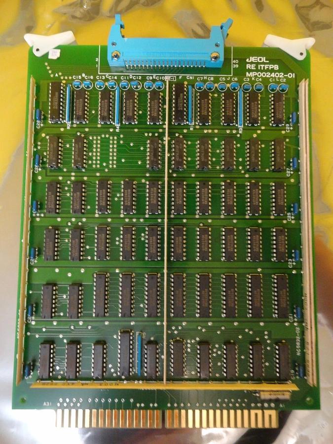 Used JEOL MP002402-01 RE ITFPB Interface Board PCB Card EM-2010F Working