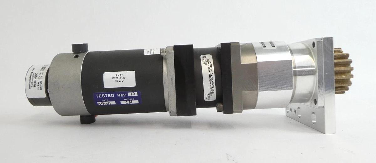 Used Ametek ID23001-Q1 Encoder Brake w/Kamo Ball Reducer Varian E12013110 Working