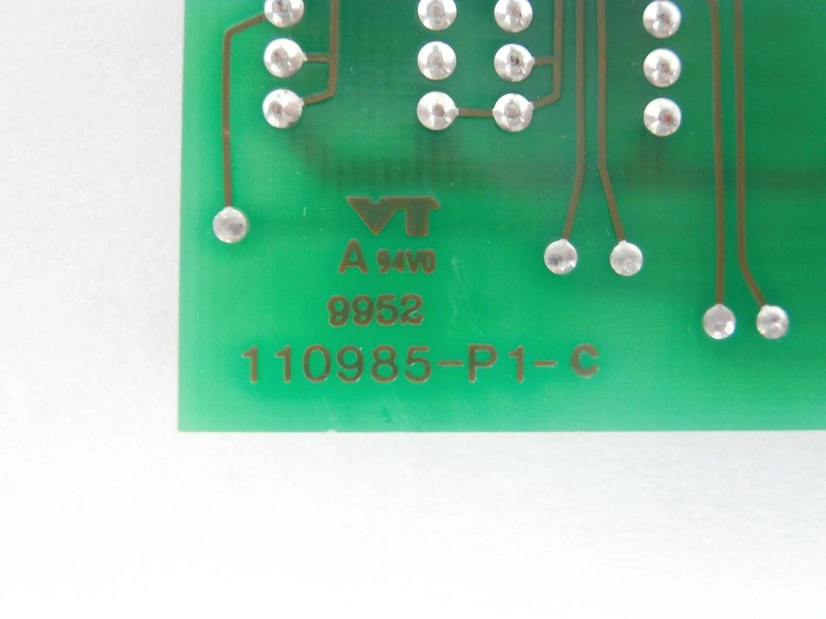 Used MKS Instruments D110986 Processor Board PCB 152H-P0 Type 152 Working Spare