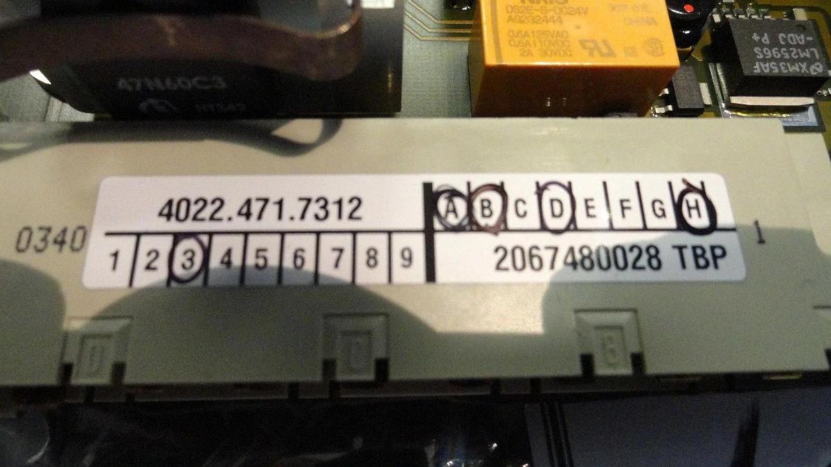 Used Phillips 4002.471.7312 Circuit Board PCB 2067480028 Used Working