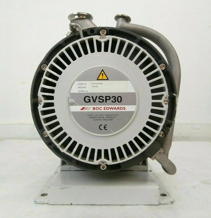 Used GVSP30 Edwards A710-04-907 Dry Scroll Vacuum Pump 23255 Hours Tested As-Is