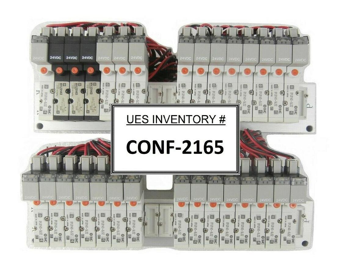 Lam Research 31-0013-001 Pneumatic Assembly SMC A-276-9800144 Lot of 2 New Spare