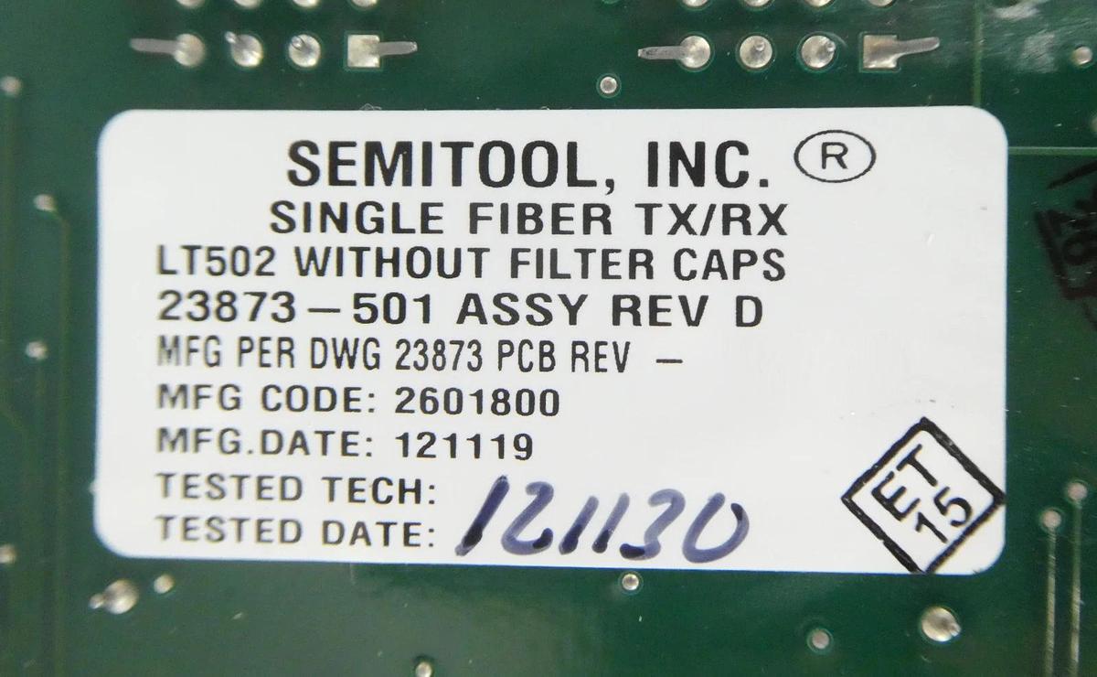 Semitool 32045-501 Anneal Control Box PCB Stack 32044-01 23873-501 New Surplus