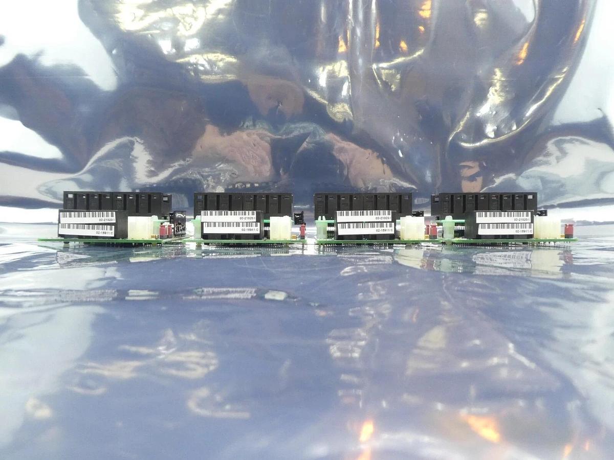 Used ASM Advanced Semiconductor Materials 02-15911 PCB Rev. C Lot of 4 Working Spare