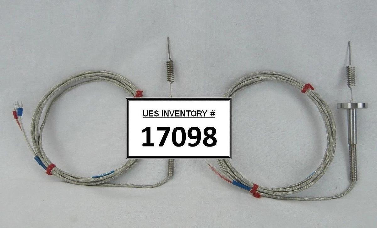 Ulvac Technologies EM1323-138-25A Thermocouple Set of 2 Ceraus ZX-1000 New