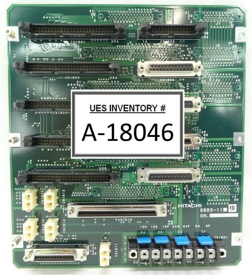 Used Hitachi BBBS-11 Backplane Board PCB MU-712E Dry Etcher Working Spare