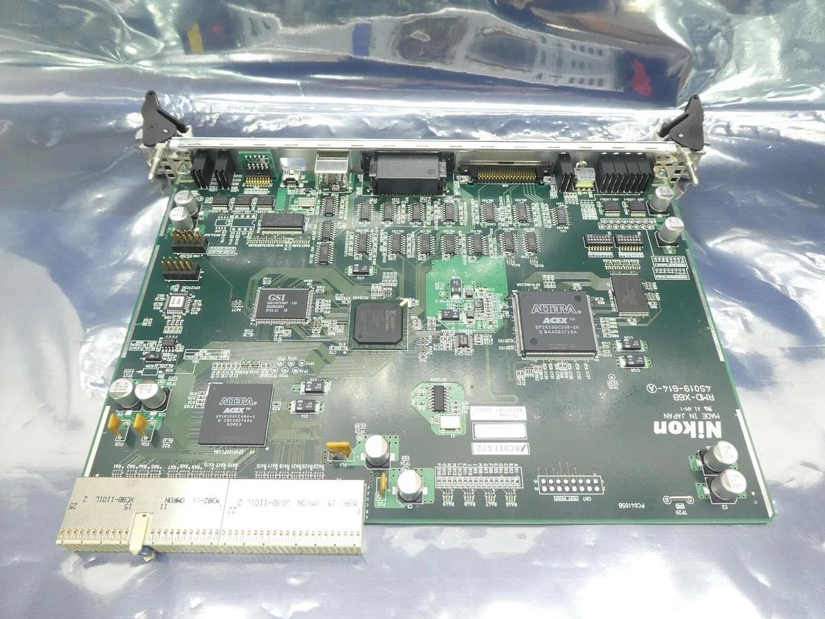 Used Nikon 4S019-614-Ⓐ RMD-X6B PCB Card NSR FX-601F Step-and-Repeat FPD Working