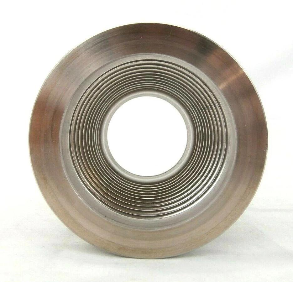 Used MKS Instruments 100763506G ISO-63 ISO-MF Flange Bellows Lam Continuum Working