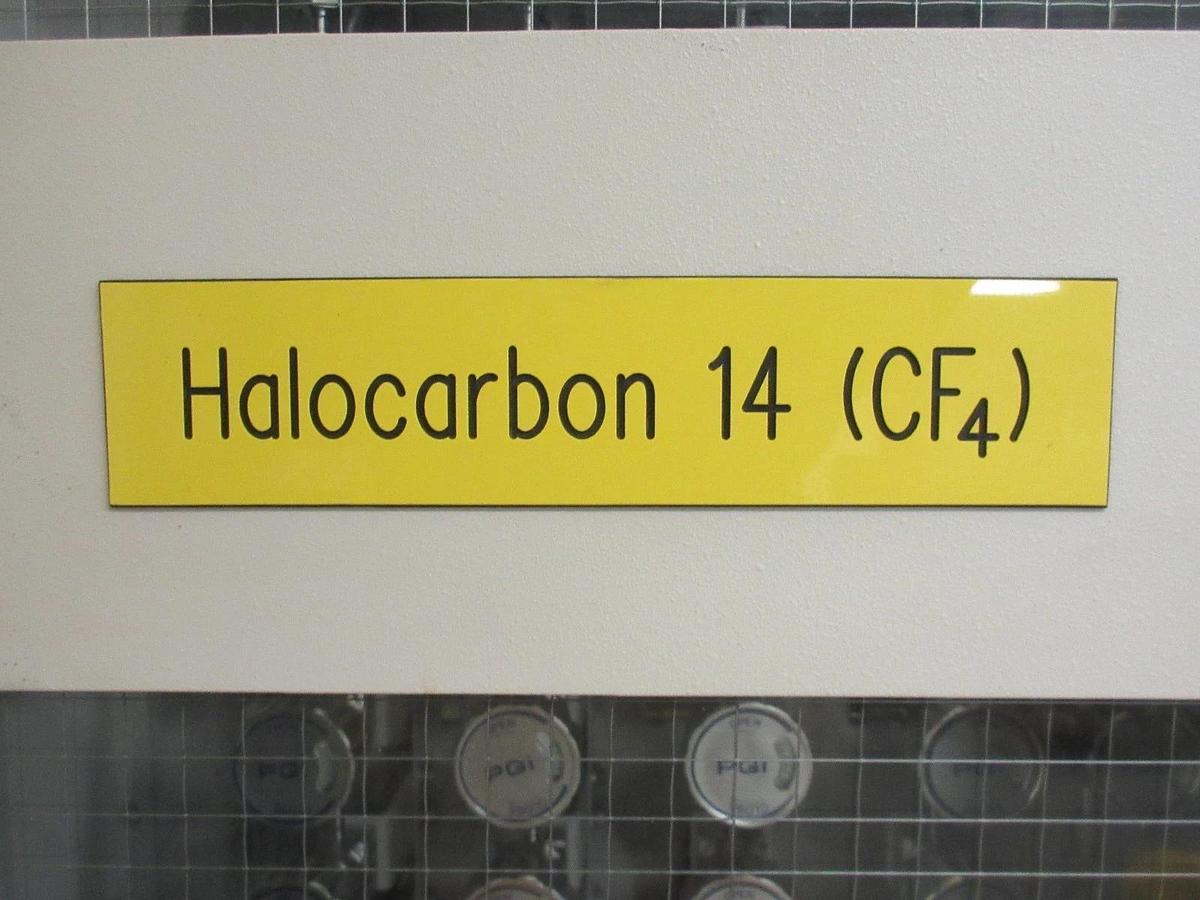 Used Matheson SEMI-GAS GSM-468 Gas Safety Monitor Cabinet SGS Halocarbon 14 CF4 Used