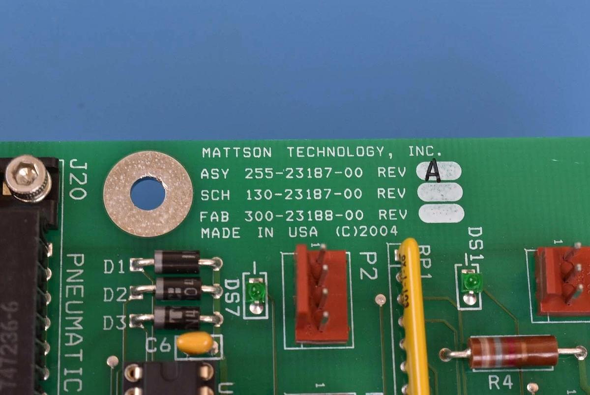 Used Mattson 255-23187-00 Easy Loader Pneumatic Sensor