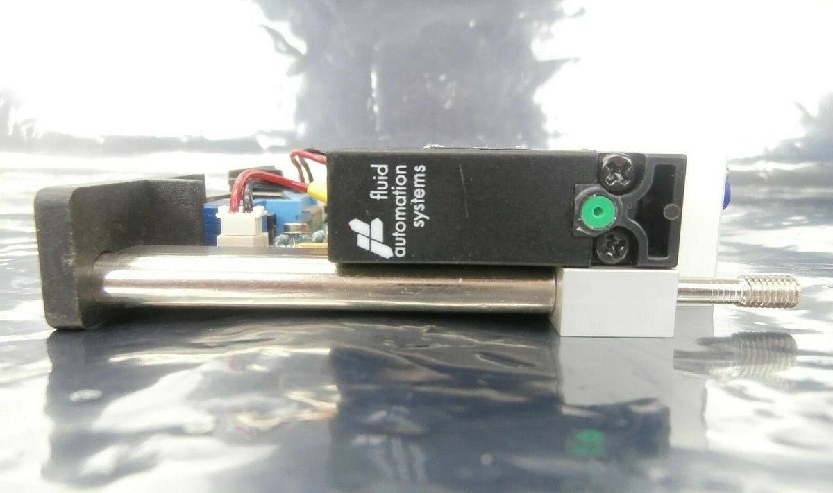 Used KV Automation 4022.486.18071 Pneumatic PCB Card CLAMP/FREE CLEAN FUNC. 2W Spare