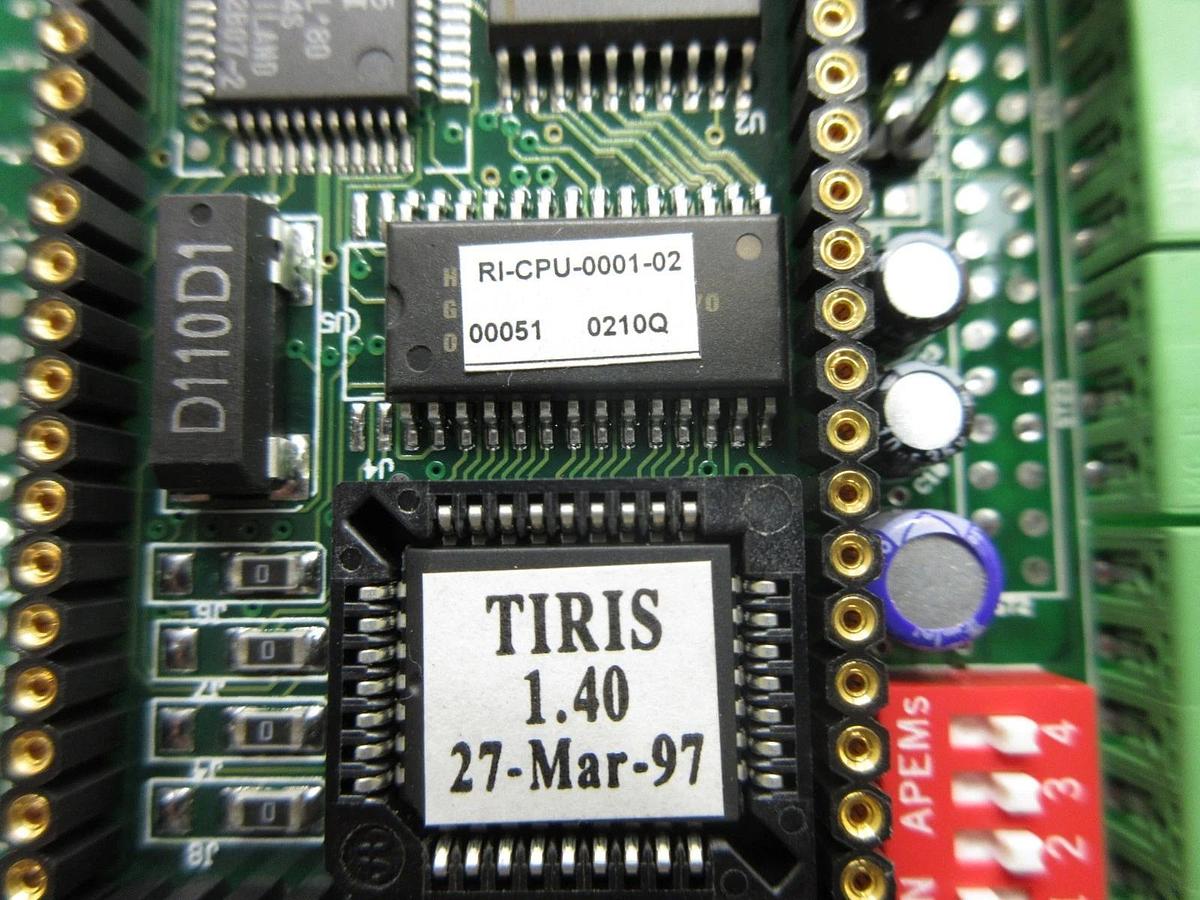 Used Tiris RI-CTL Reader Control Module Board PCB RI-CPU-0001-02 NSR System Used