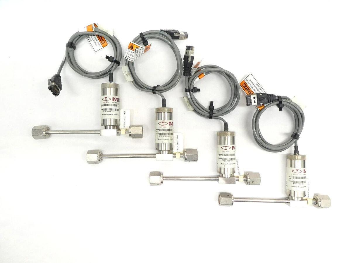 Used MKS Instruments 872B Baratron Pressure Transducer Reseller Lot of 8 Working