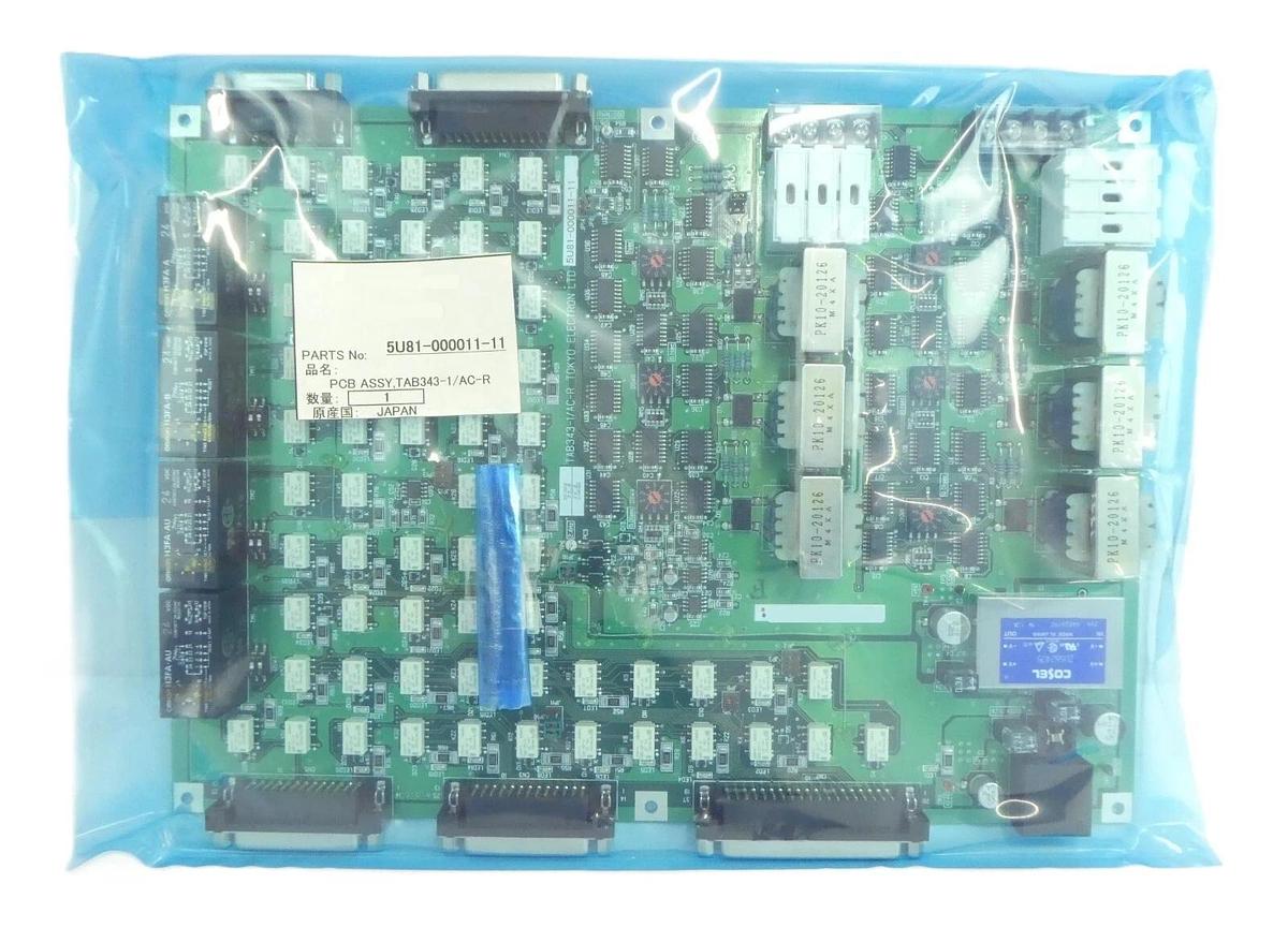 TEL Tokyo Electron 5U81-000011-11 AC-R PCB Assembly TAB343-1/AC-R New