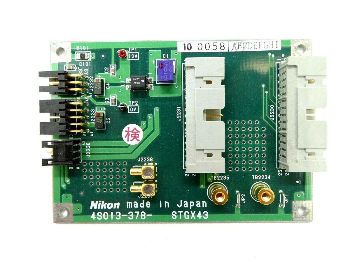 Used Nikon 4S013-378 STGX43 Control Board PCB NSR-S306C Working Spare