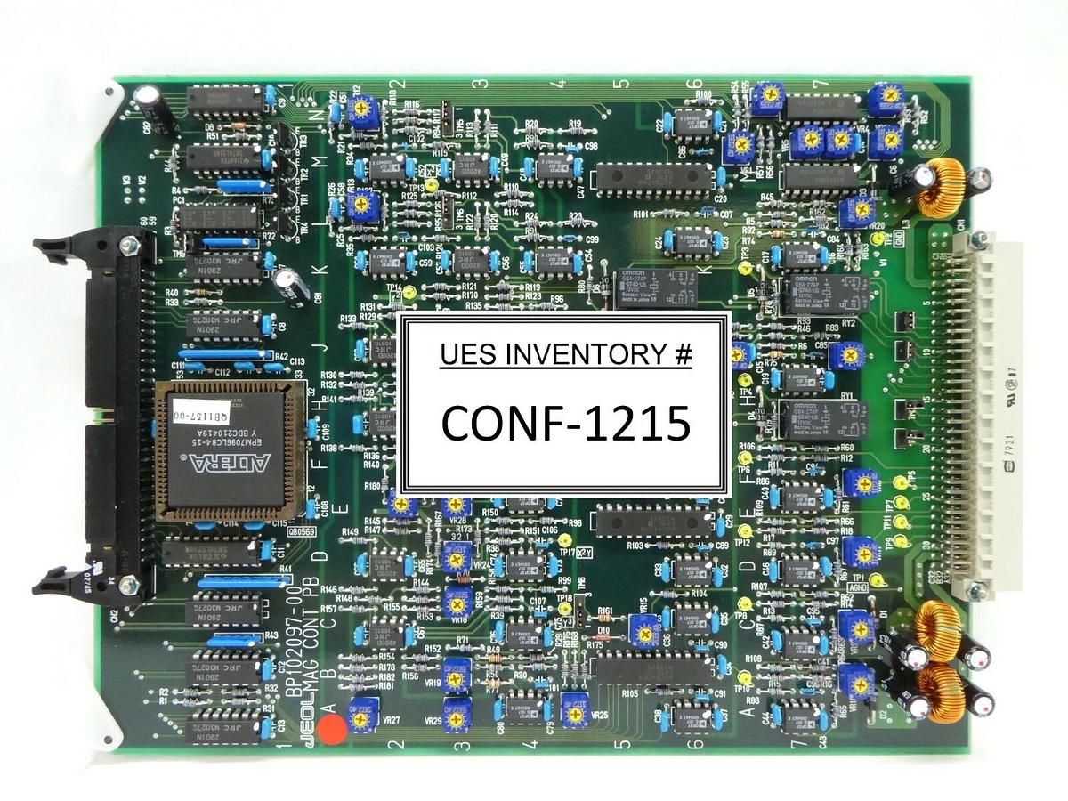 Used JEOL BP102097-00 MAG CONT PB PCB Card JWS-7555S Wafer Review SEM Working Spare