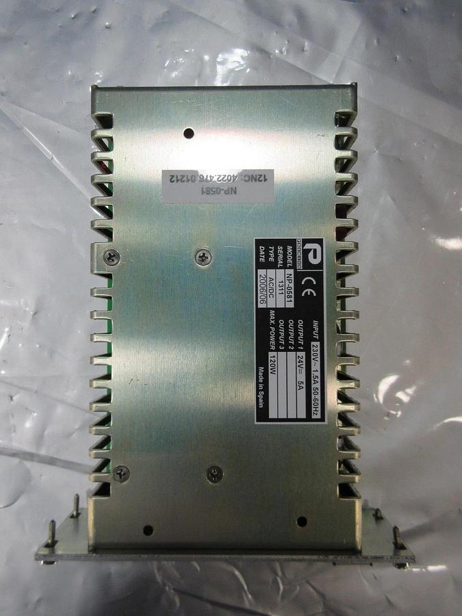 Used Premium NP-0581 Power Supply 24V 5A 120W ASML 4022.476.01212 PCB Card Used