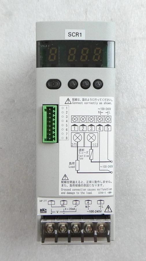 Used RKC THV-1PZ030-8*HN-9 Single Phase Power Control Unit THV Lot of 15 Working