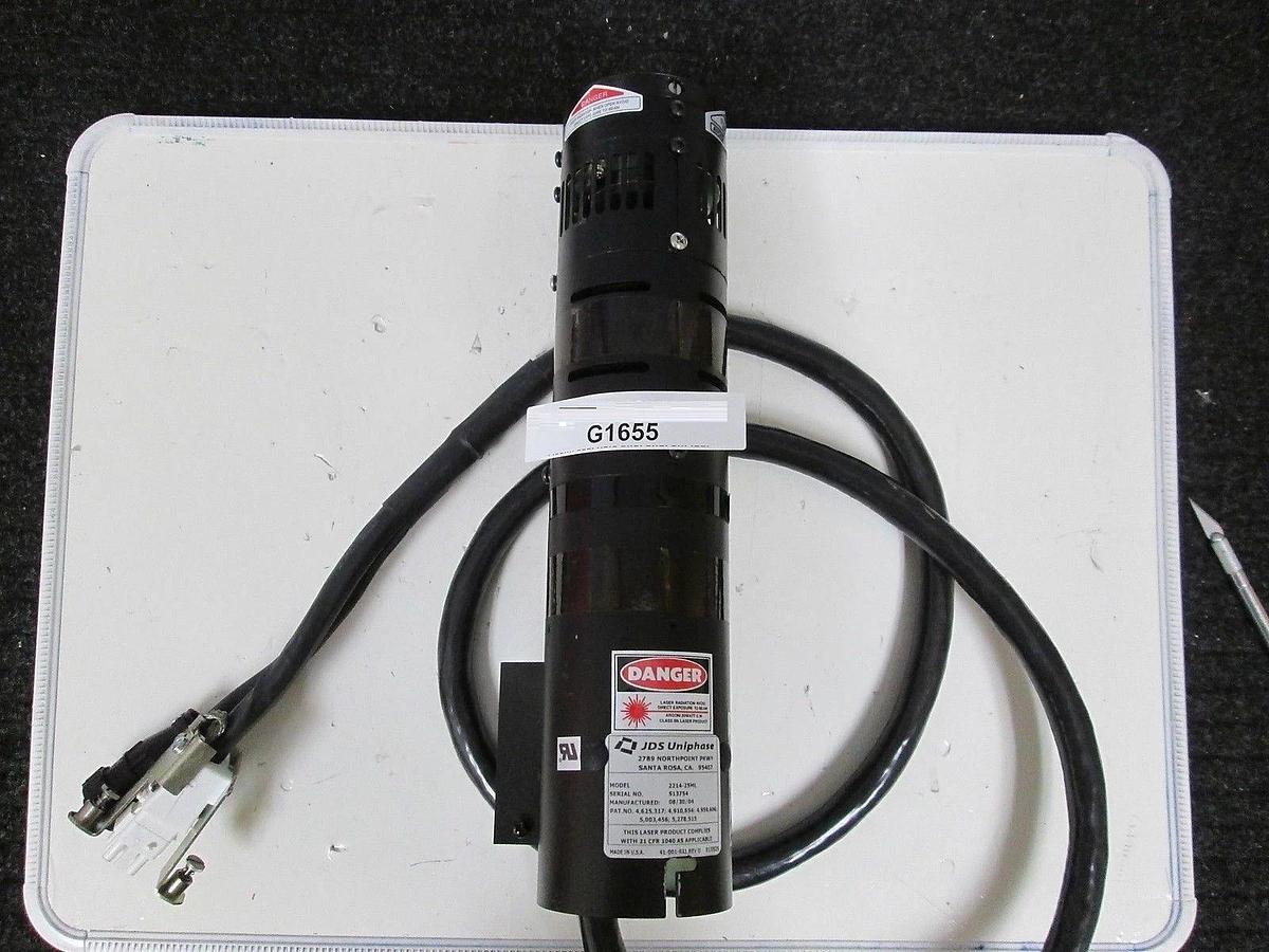 Used JDS Uniphase 2214-25ML Air Cooled Argon Laser
