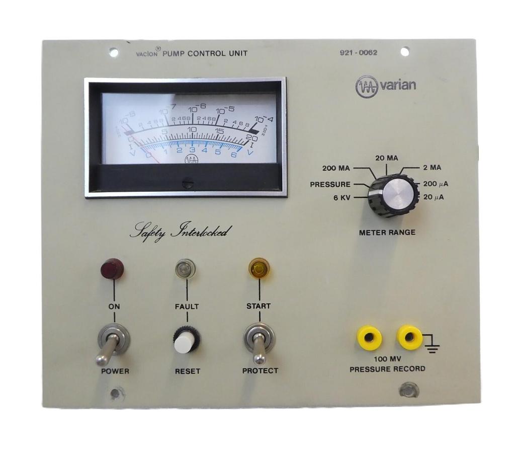 Used Varian 68375 Pump Control Controller Module 9210062 Working Spare