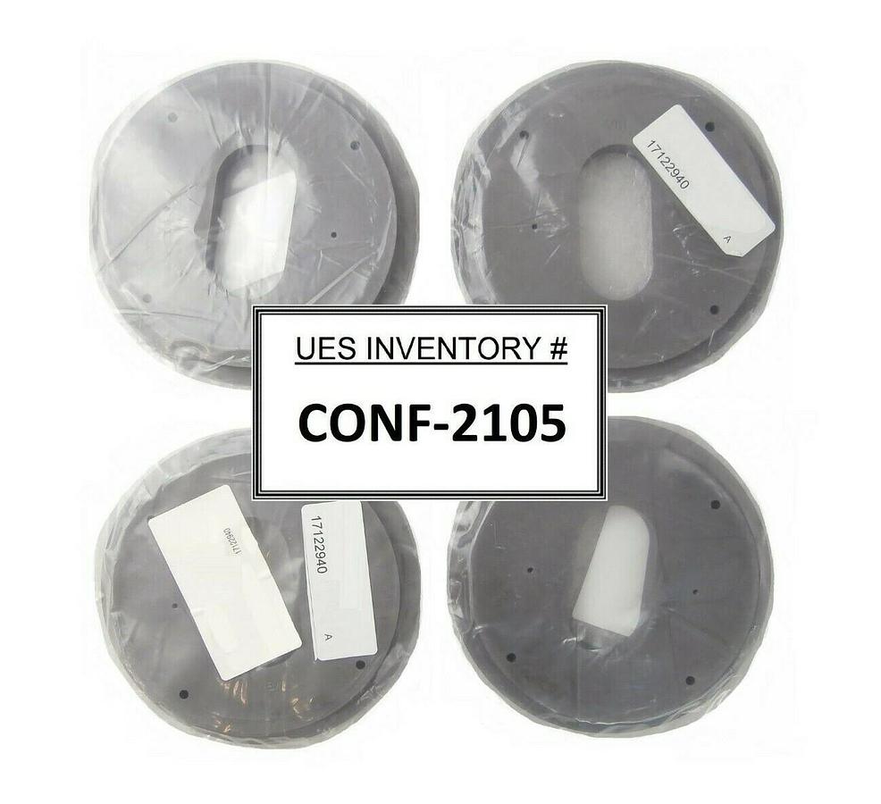 Axcelis Technologies 17122940 Graphite Aperture Post Accel Reseller Lot of 4 New