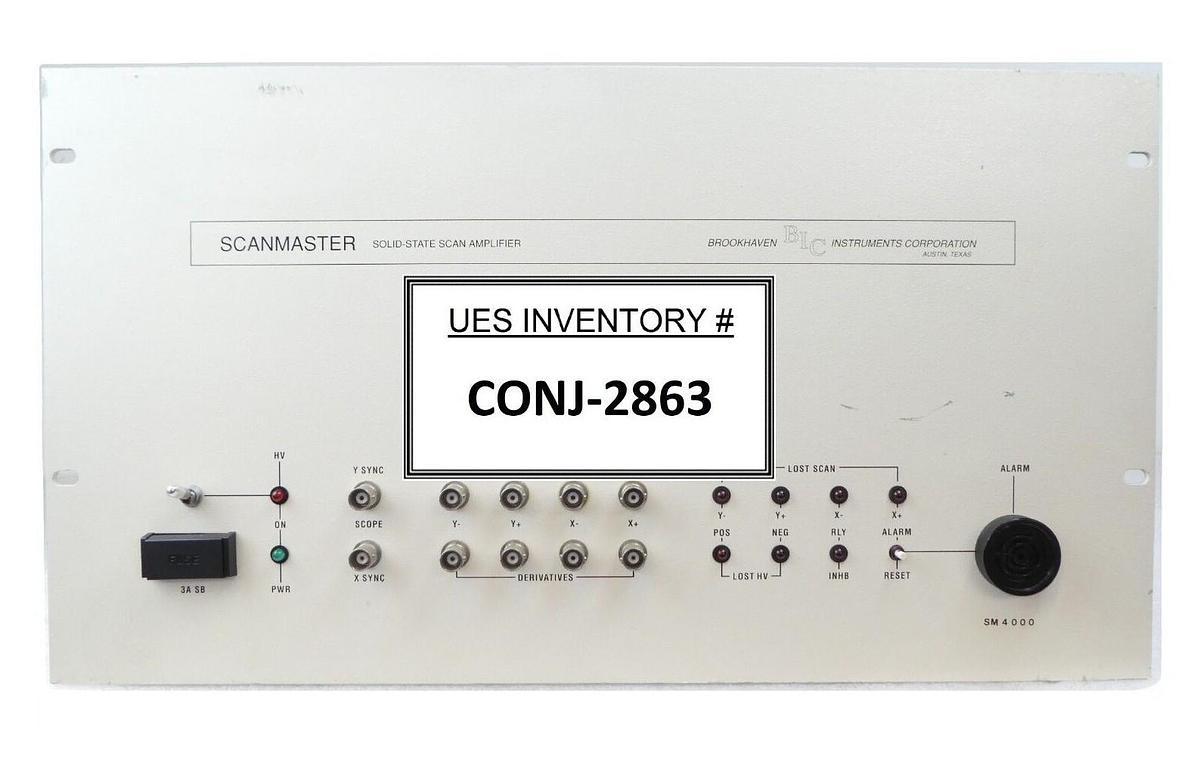 Used Brookhaven 25620094 Solid-State Scan Amplifier SCANMASTER SM4000 Varian Surplus