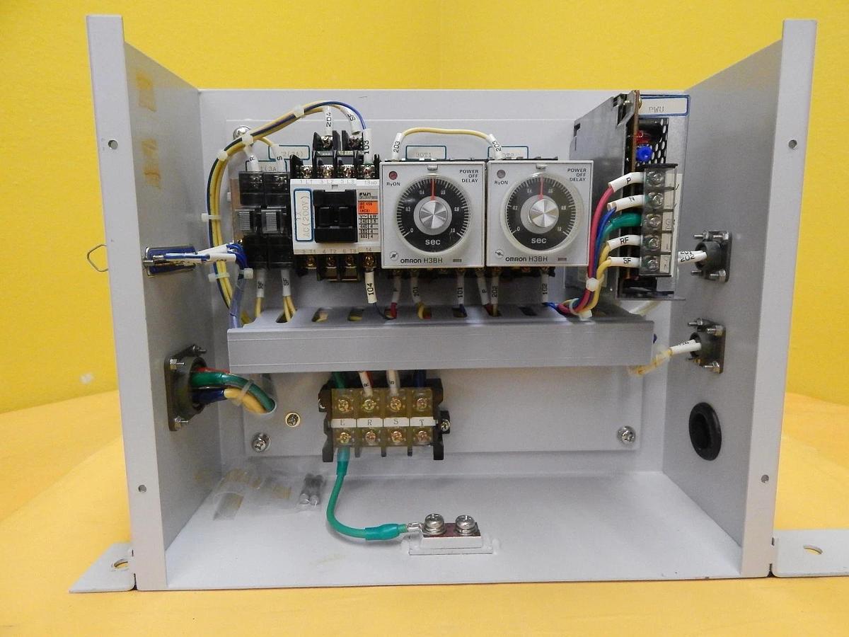 Used Ebara Vacuum Control Panel Interface Module Omron H3BH AMAT P5000 Used Working