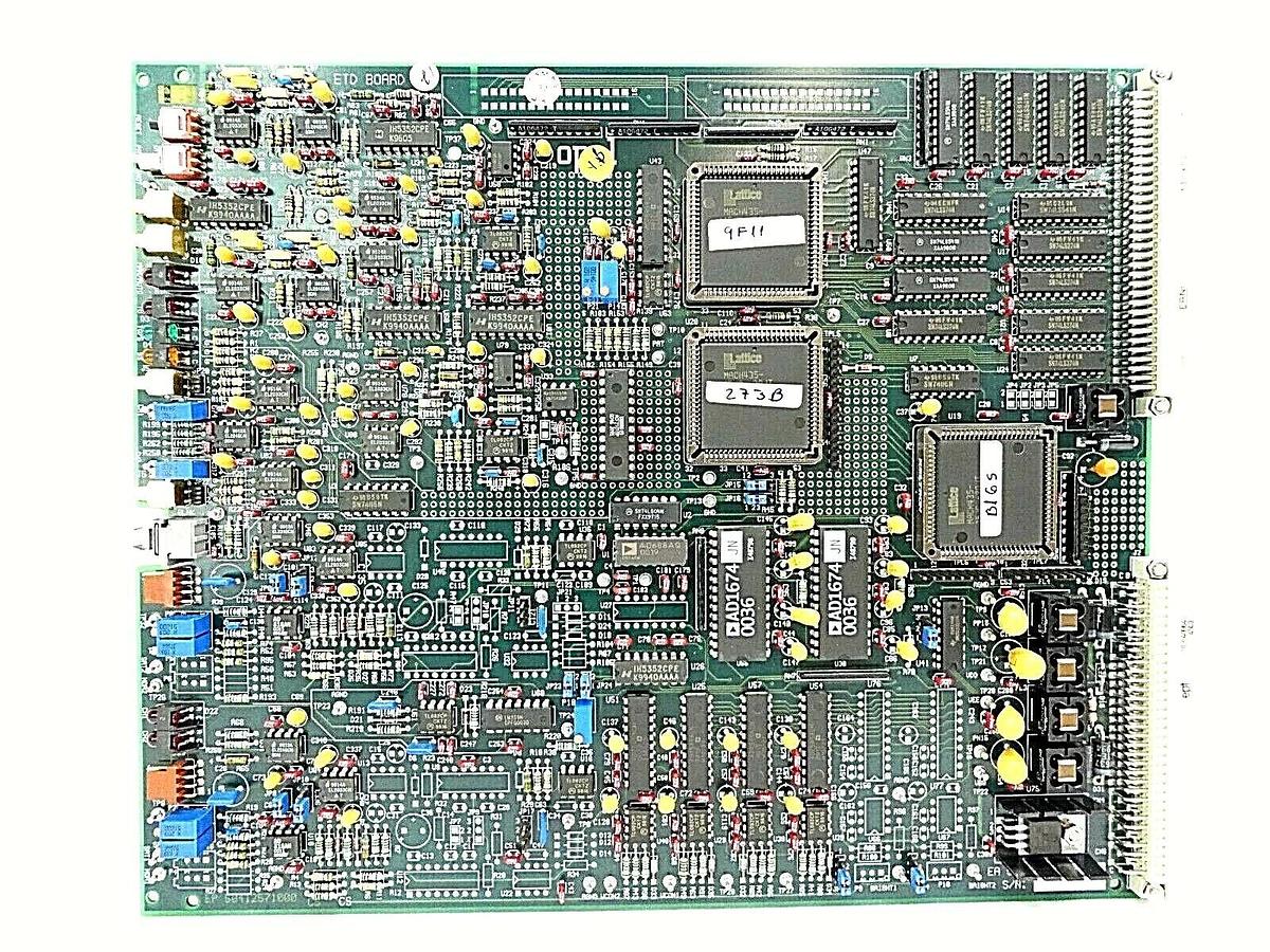 Used Opal 50412570 Processor PCB Board ETD Board AMAT SEMVision cX 300mm Working