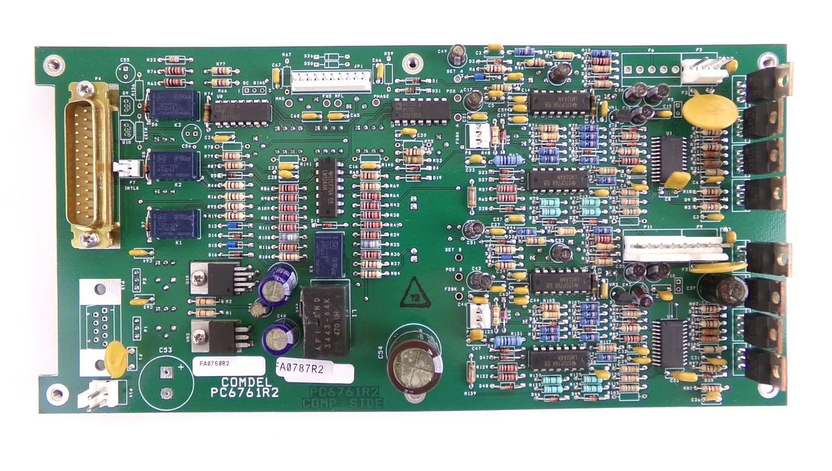 Used Comdel FA0760R2 RF Generator PCB PC6761R2 FA0787R2 Working Surplus