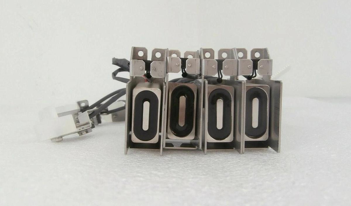 Used TEL Tokyo Electron 5037-000001-11 COT Electromagnet Set of 4 Lithius Working