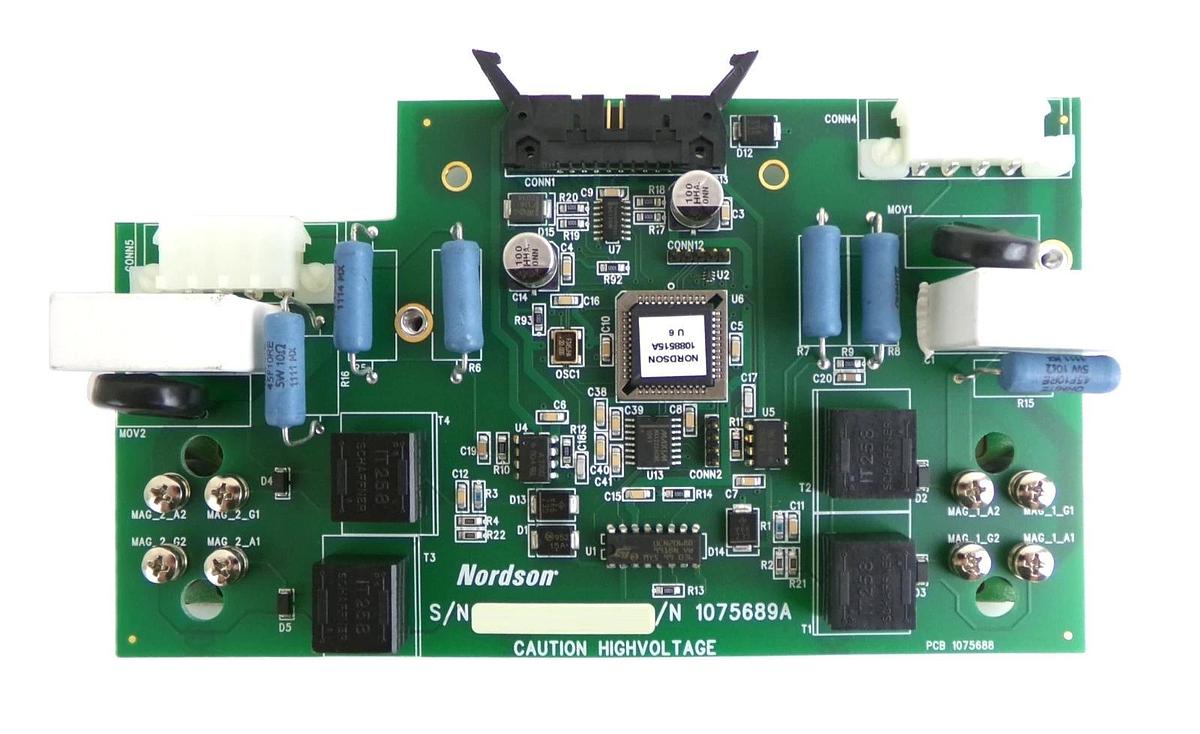 Used Nordson 1075689A Phase Control PCB 1075688 AMAT Applied Materials Working
