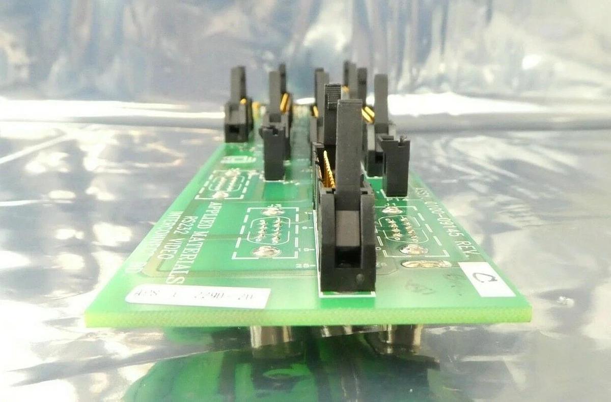 Used AMAT Applied Materials 0100-09145 RS232 Video Interconnect PCB Working Surplus
