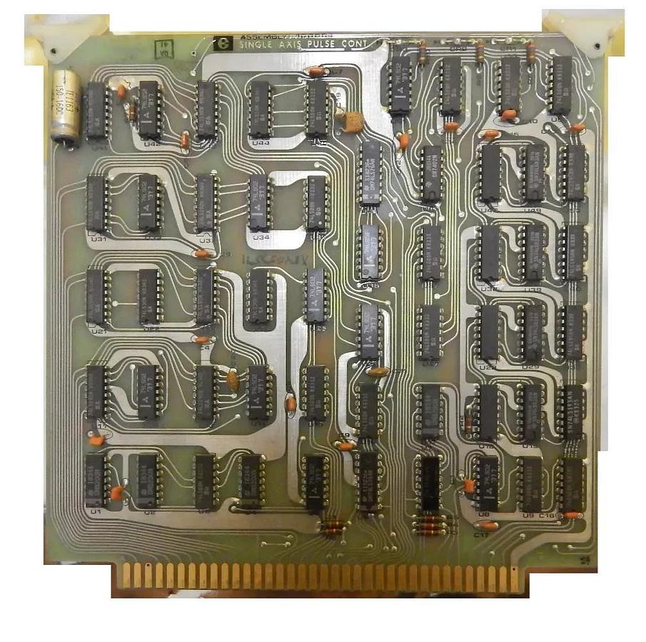 Used Electroglas 100004 Single Axis Pulse Control PCB Card 100003 Used Working