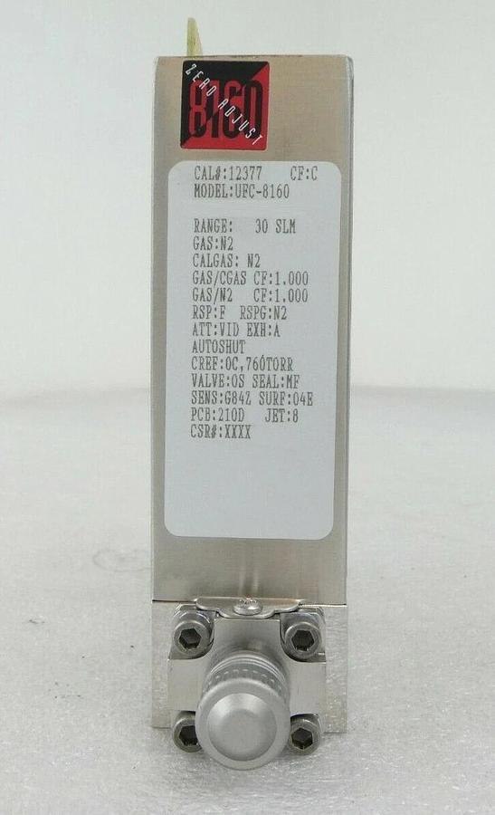 UNIT Instruments UFC-8160 Mass Flow Controller MFC 30SLM N2 Mattson 37100440 New