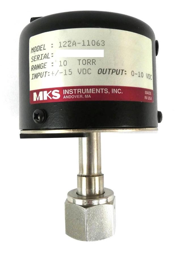 Used MKS Instruments 122A-11063 Baratron Transducer Type 122A Tested Working Spare