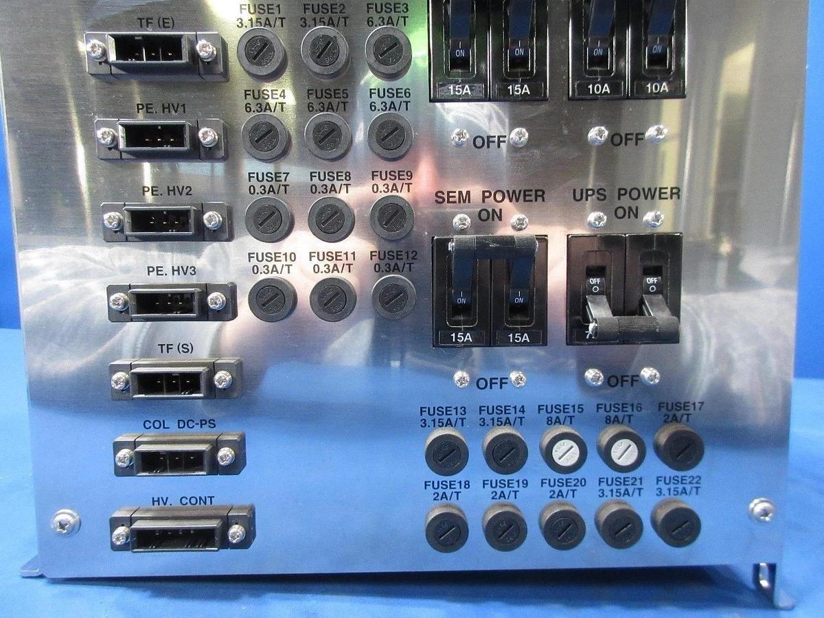 Used Hitachi SEM Power Distribution Box S-9380 Used Working
