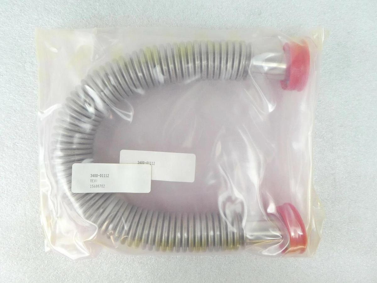 AMAT Applied Materials 3400-01112 Stainless Steel Vacuum Flex Hose Lot of 2 New