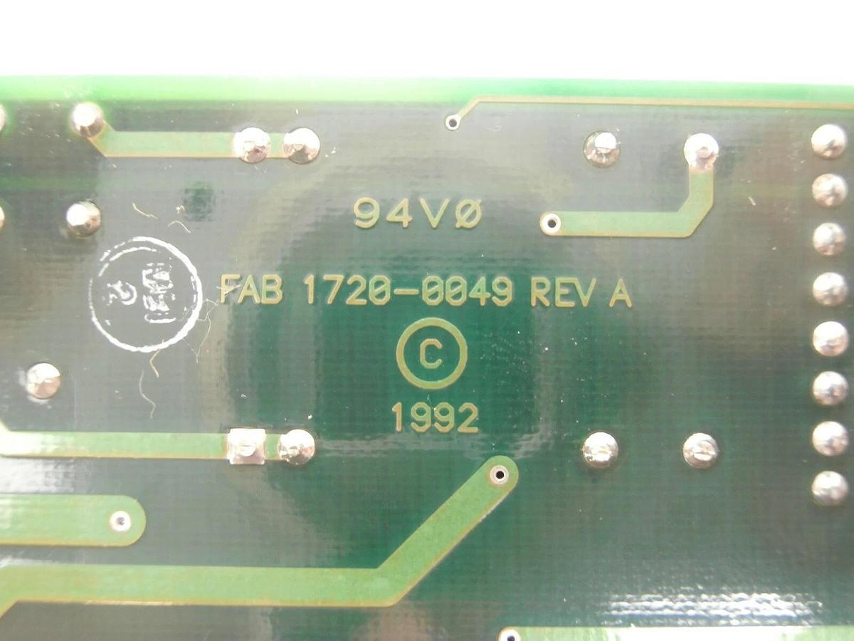 Used Schumacher 1730-7015 Pneumatic System CPU Board PCB 3500-0030 Working Surplus