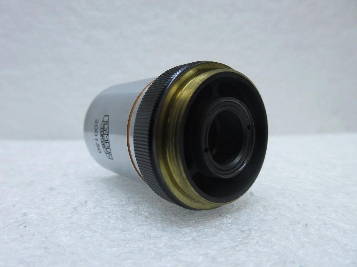 Used Olympus Microscopy NeoPlan10 Microscope Objective 0.25 Working Surplus