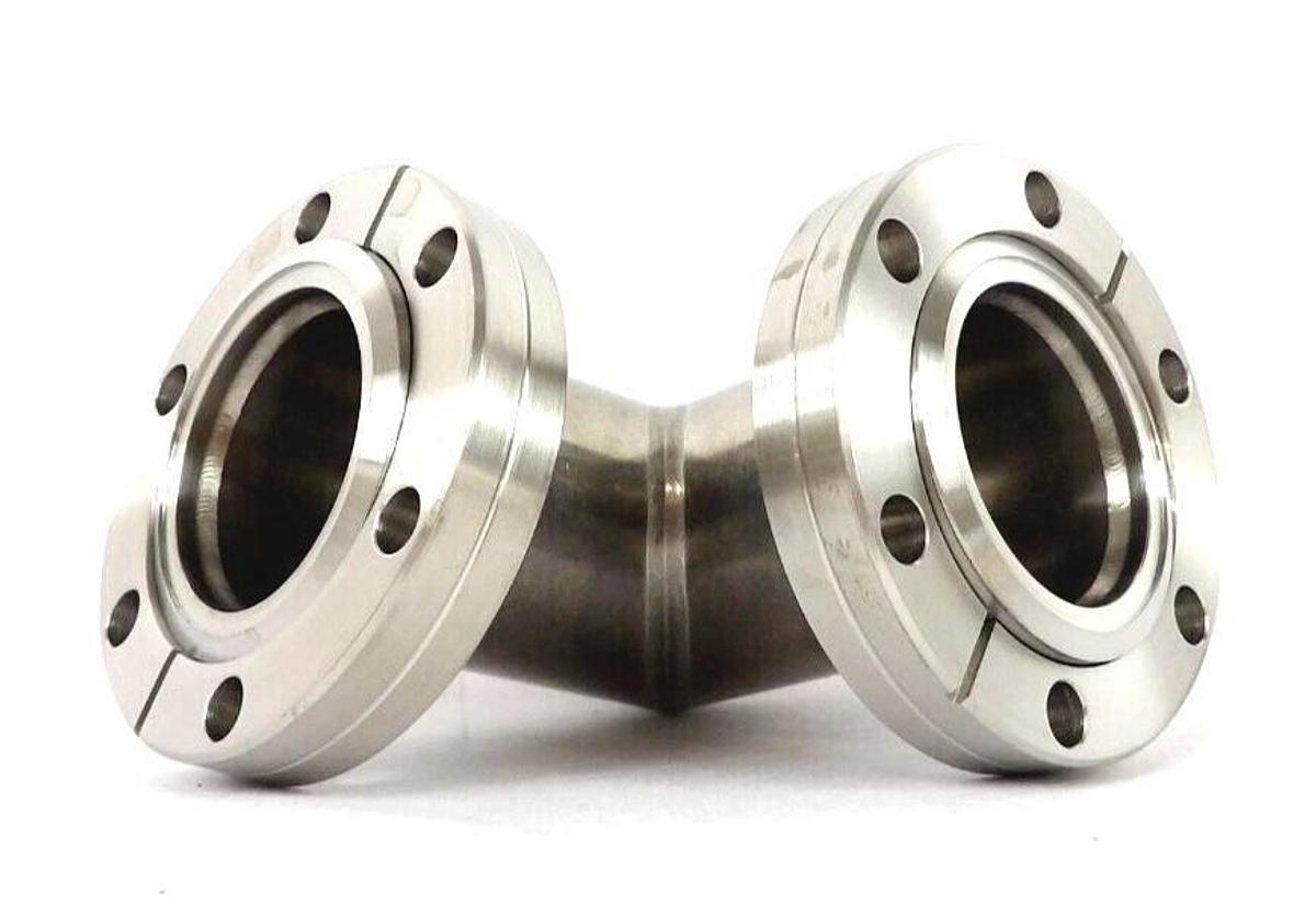 Used Nor-Cal Products 2E-150M Conflat 90 Mitered Elbow Lot of 8 Working Surplus