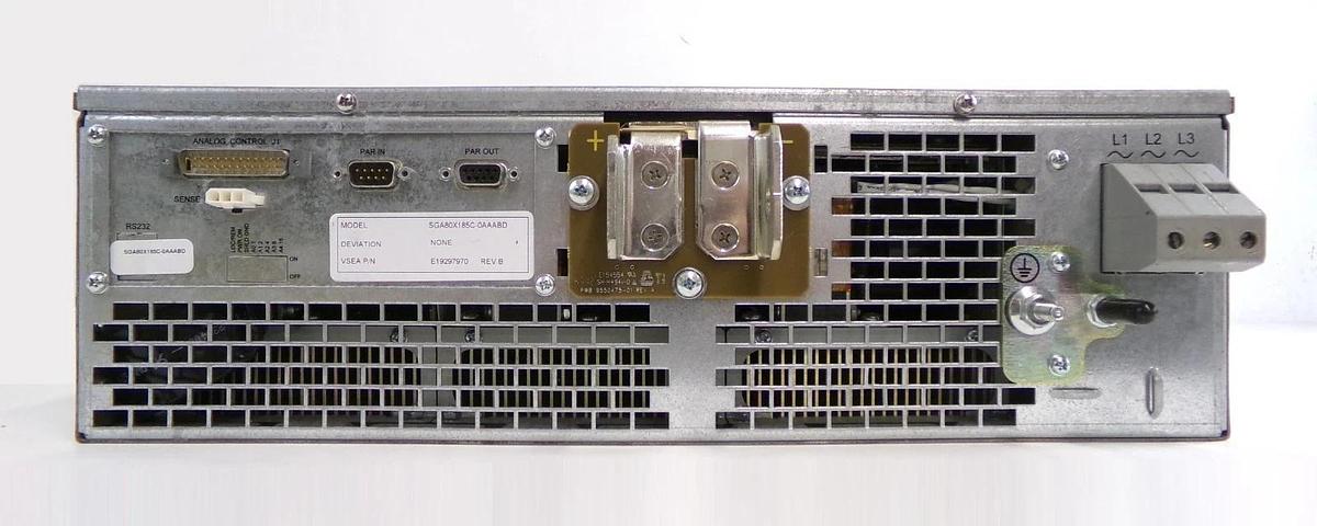 Used Sorenson SGA80X185C-0AAABD DC Power Supply SGA 80/185 Ametek Surplus