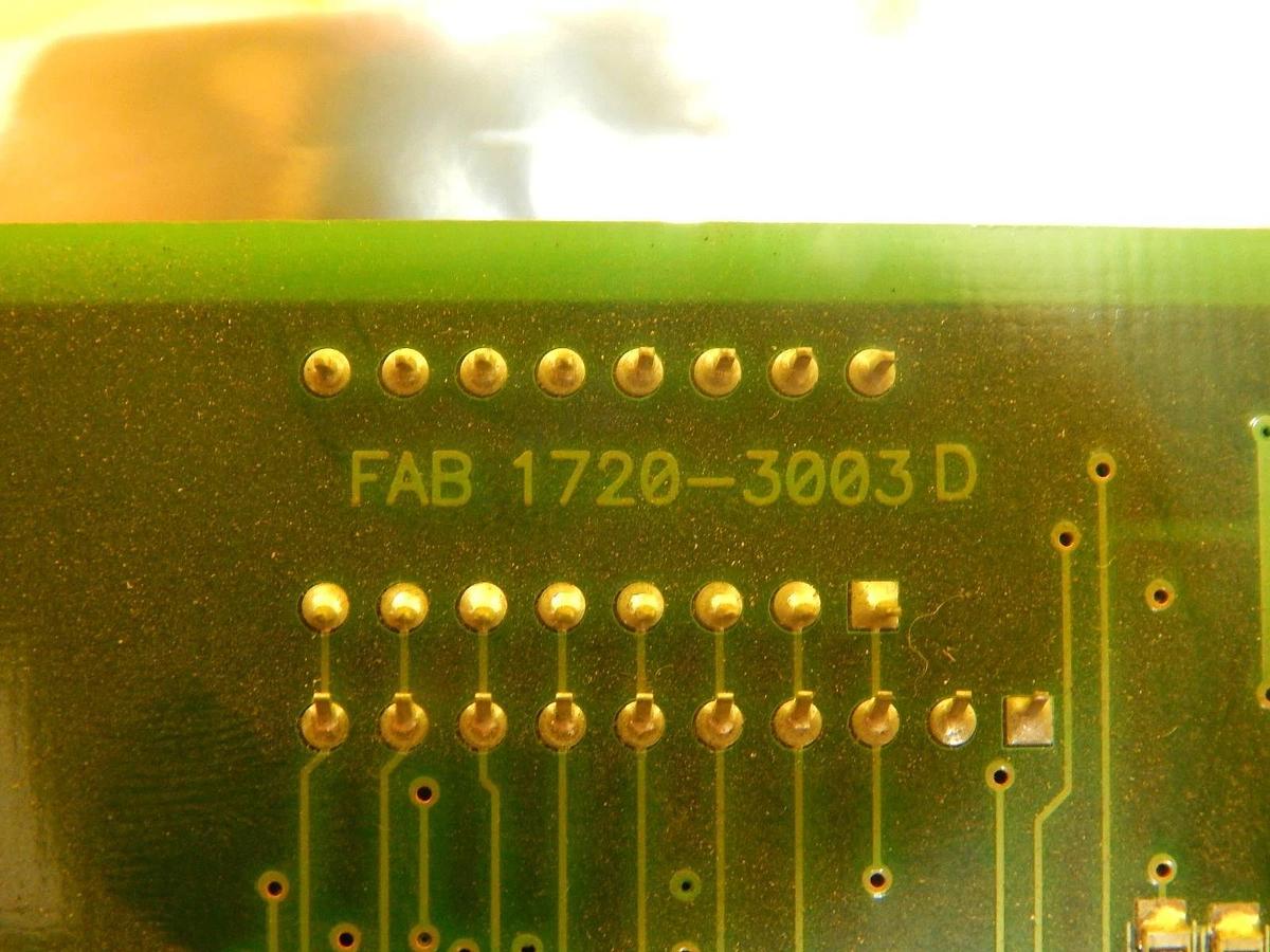 Used Schumacher 1730-3003 Cabinet Controller PCB Card 1731-3003 Working