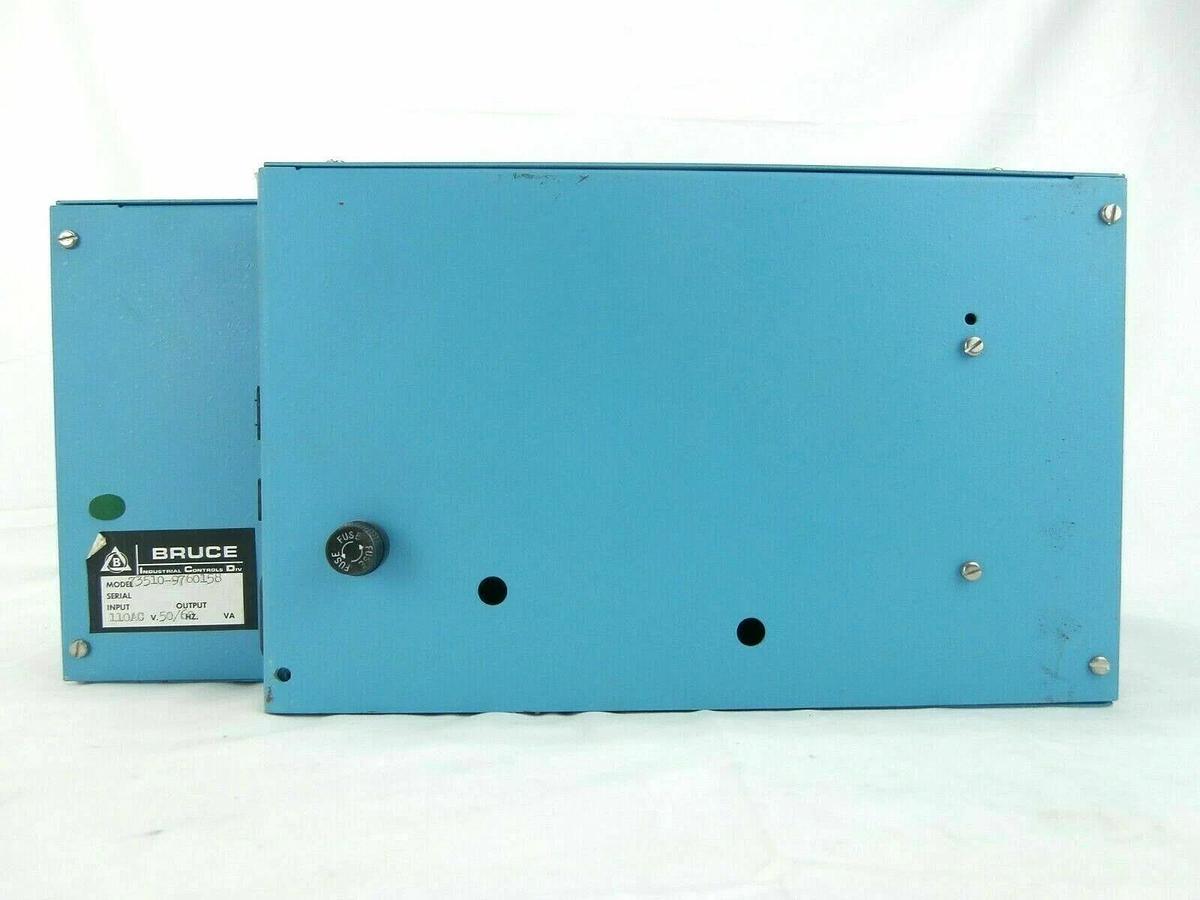 Used Bruce Technologies 73510-9760158 Process Control Unit 7351C 3181181 Spare