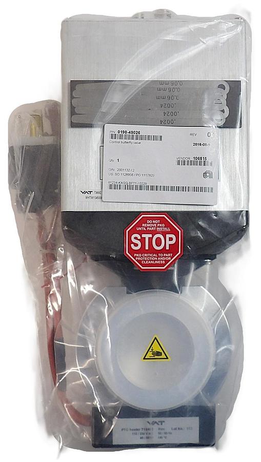 VAT 61234-KEGQ-BFT1 Butterfly Valve Control System Series 612 New