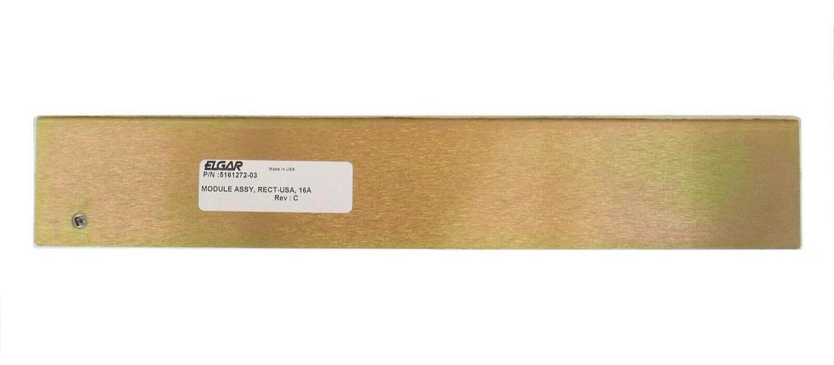 Used Elgar 5161272-03 16A Rectifier Module Assembly SmartWave SW5250A Working Surplus