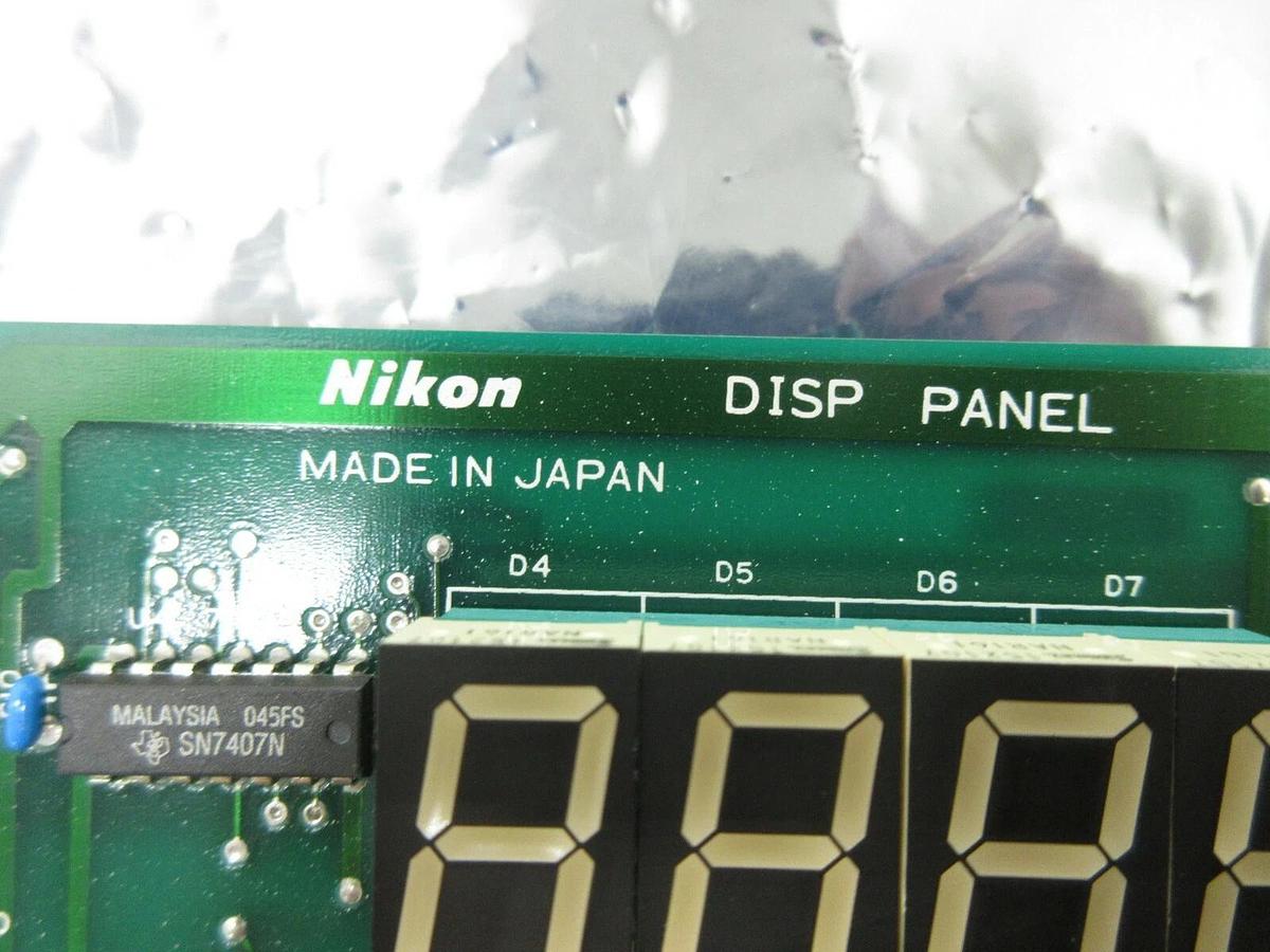 Used Nikon 4S017-040 Display Panel Board PCB DISP PANEL NSR System Used Working