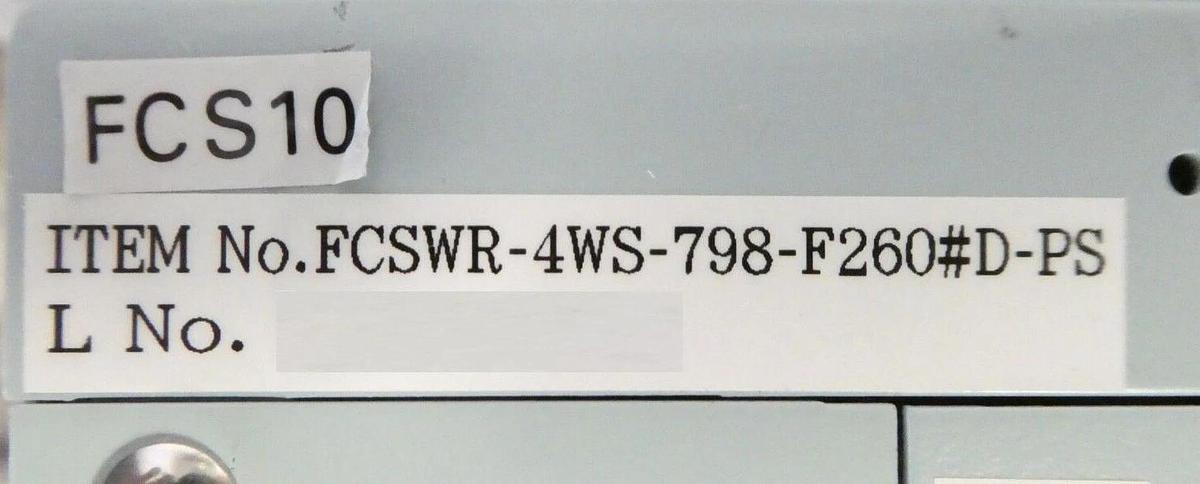 Used Fujikin FCS-WR N2 Flow Control System MFC Reseller Lot of 5 TEL Working Surplus