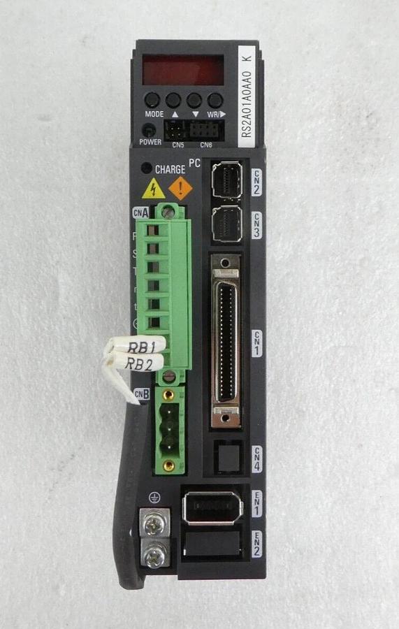 Used Sanyo Denki RS2A01A0AA0 Servo Drive SANMOTION Reseller Lot of 3 Working Surplus