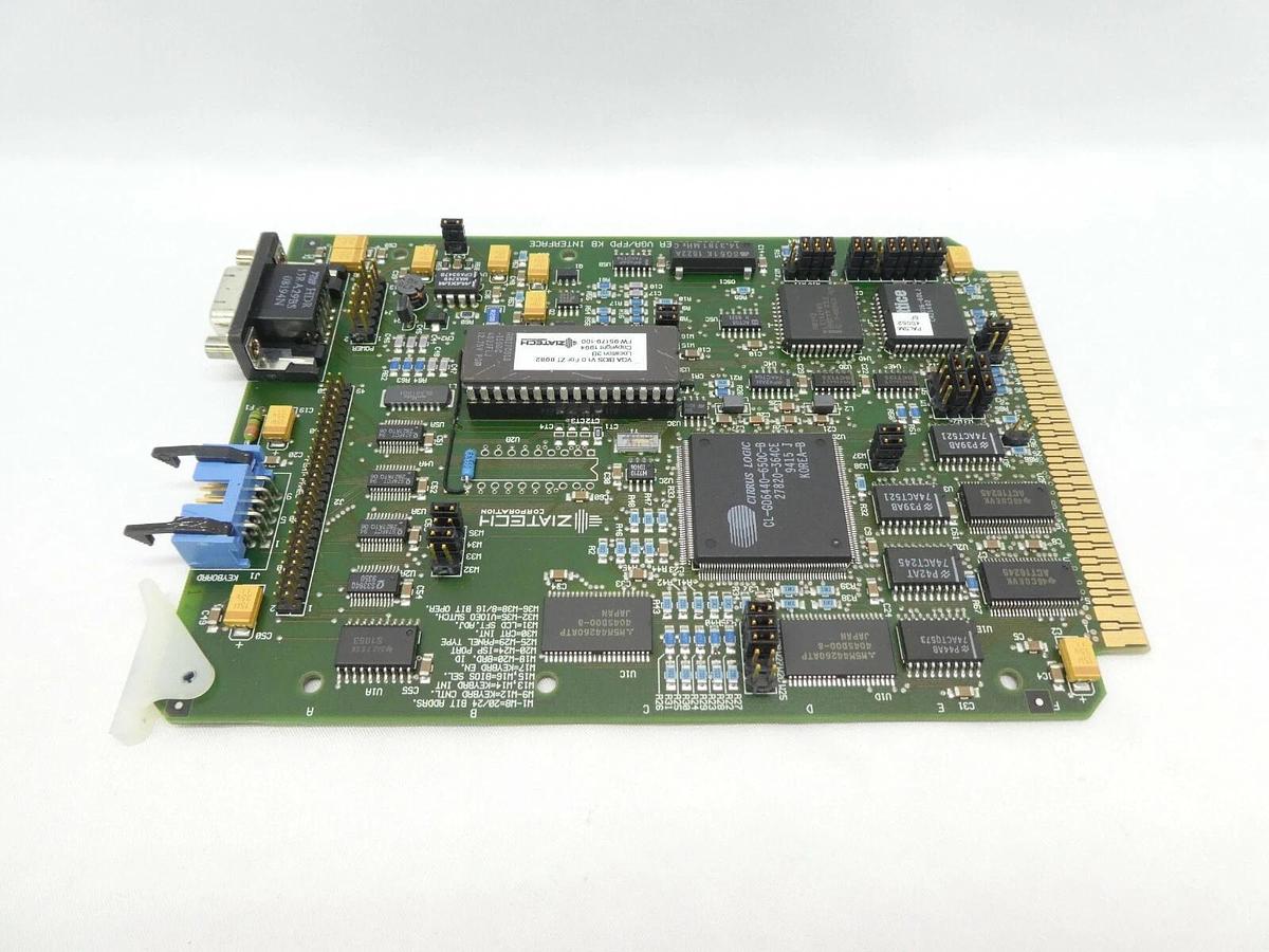 Used Ziatech ZT 8982 Super VGS/FPD KB Interface PCB Card ZT8982 Varian 350D Working